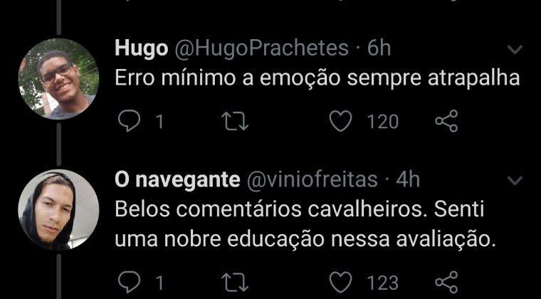 Comentários sensacional