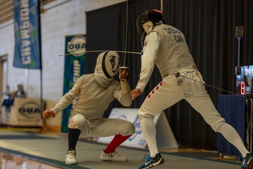 BrockFencing's tweet photo. Some photos from Men’s OUA Championships day one!

#Allez #BadgerPride https://t.co/id76BWRVrw