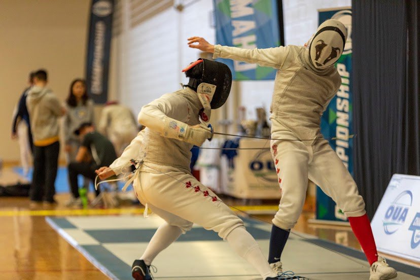 BrockFencing's tweet photo. Some photos from Men’s OUA Championships day one!

#Allez #BadgerPride https://t.co/id76BWRVrw