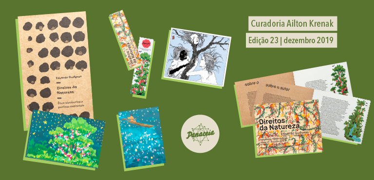 panaceiaclube's tweet photo. Pacha Mama é a grande homenageada na Edição 23 do clube! No kit veio o livro “Direitos da Natureza”, de @EGudynas, indicado por @AiltonKrenak, revistinha com textos complementares, cartão ilustrado, marcador de página e cartão de boas festas: https://t.co/9kCq6AisS3 https://t.co/Ob08GBCID1