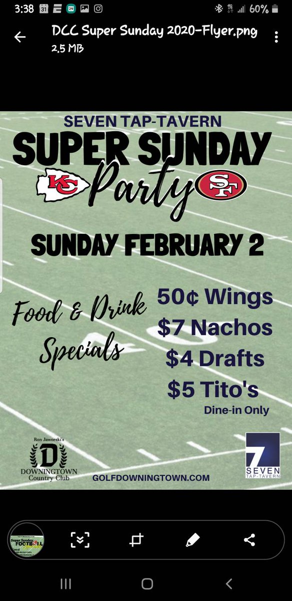 JawsCEOQB's tweet photo. Its game day!
Come watch #SuperBowlLIV at any of our exclusive @JawsGolf Seven Tap Taverns and Pubs...
#SuperBowlLIV #SBLIV #FoodFunFootball https://t.co/knF6YC7ZXX