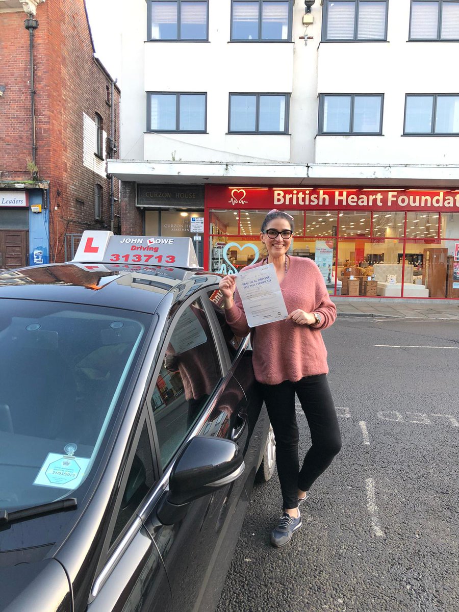 JohnLoweDriving's tweet photo. Congratulations to Marta Abade who passed her driving test at the first attempt on 21st January 2020 at Gloucester test centre with her driving instructor,Tom Lowe. https://t.co/1Ozchiwp8J