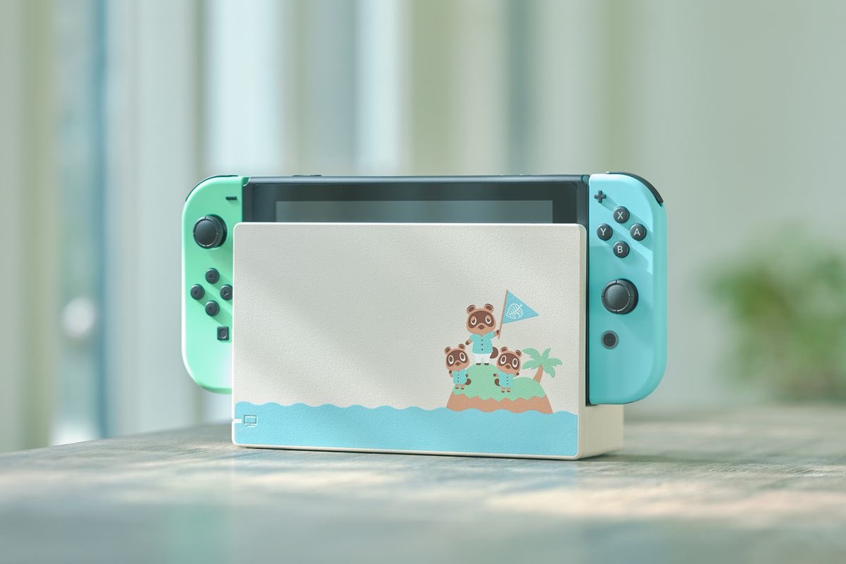 prnintendowatch's tweet photo. Check out the new #NintendoSwitch for #AnimalCrossingNewHorizons!! https://t.co/fl0tSvAYrQ