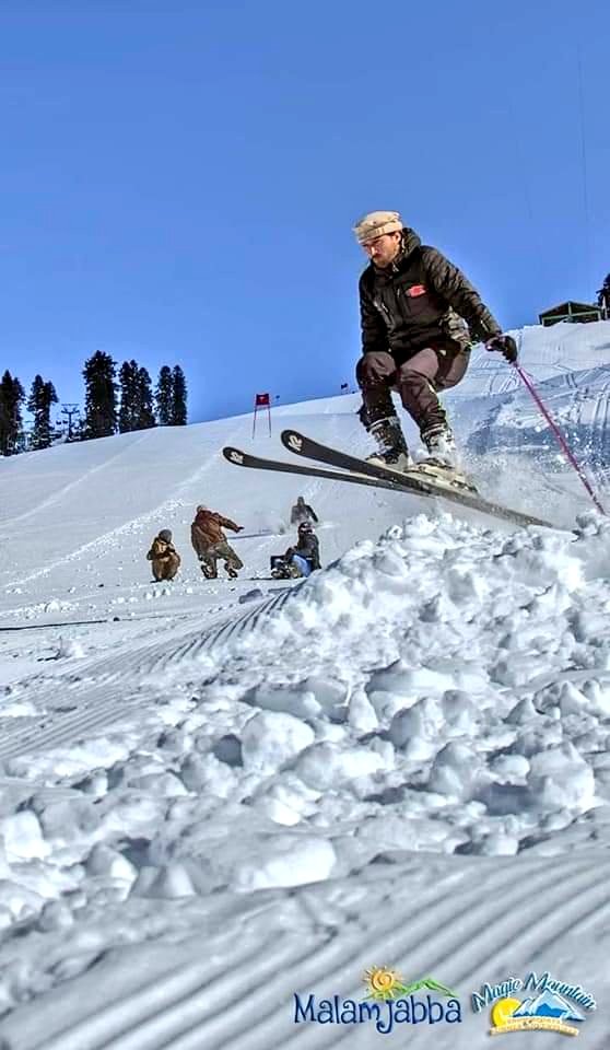 Winter in Malam Jabba, KPK.  #VisitPakistan2021  #WorldTourismDay