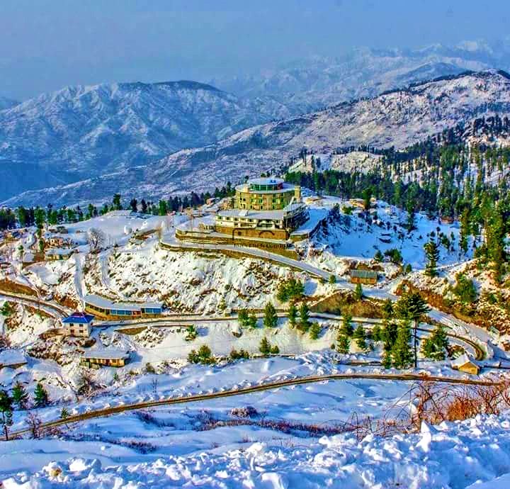 Winter in Malam Jabba, KPK.  #VisitPakistan2021  #WorldTourismDay