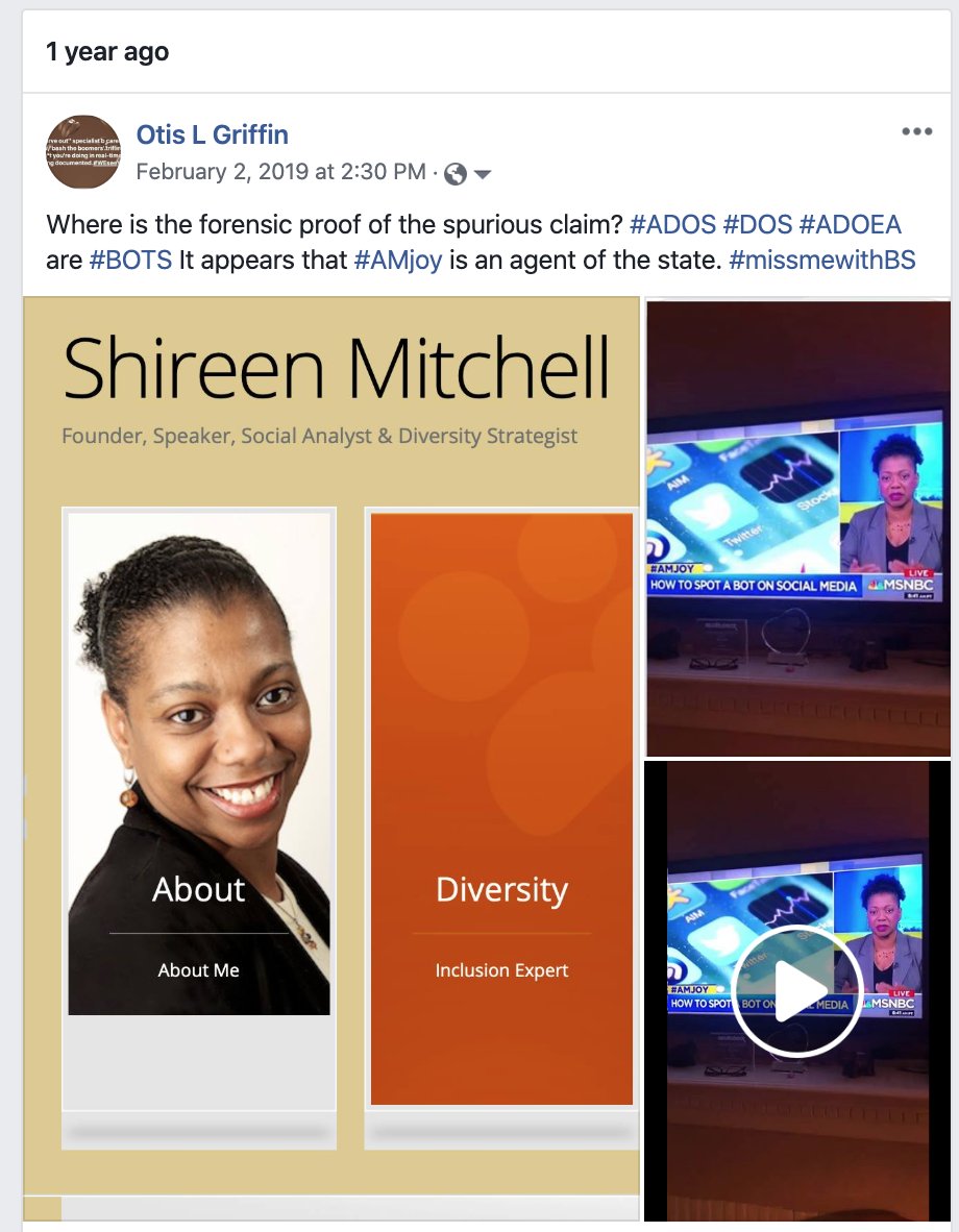 MONTYOG's tweet photo. February 2, 2019 at 2:30 PM ·
Where is the forensic proof of the spurious claim? #ADOS #DOS #ADOEA are #BOTS It appears that #AMjoy is an agent of the state. #missmewithBS https://t.co/GXHchvQ2jO
