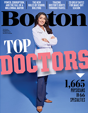 Boston magazine January 2020 cover
