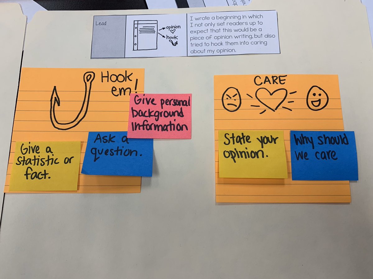 dimeo_kate's tweet photo. Unpacking the student checklist in Writing Pathways by empowering teachers to make their own small group folders:) https://t.co/RwX1Fe5sIx
