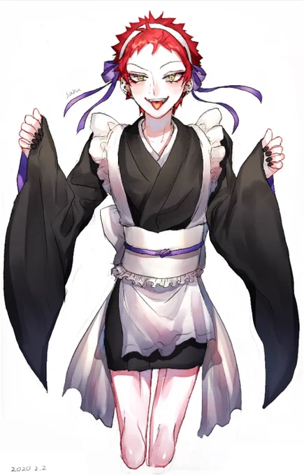 ※女装注意

どっちのメイドさんが好きですか～! 