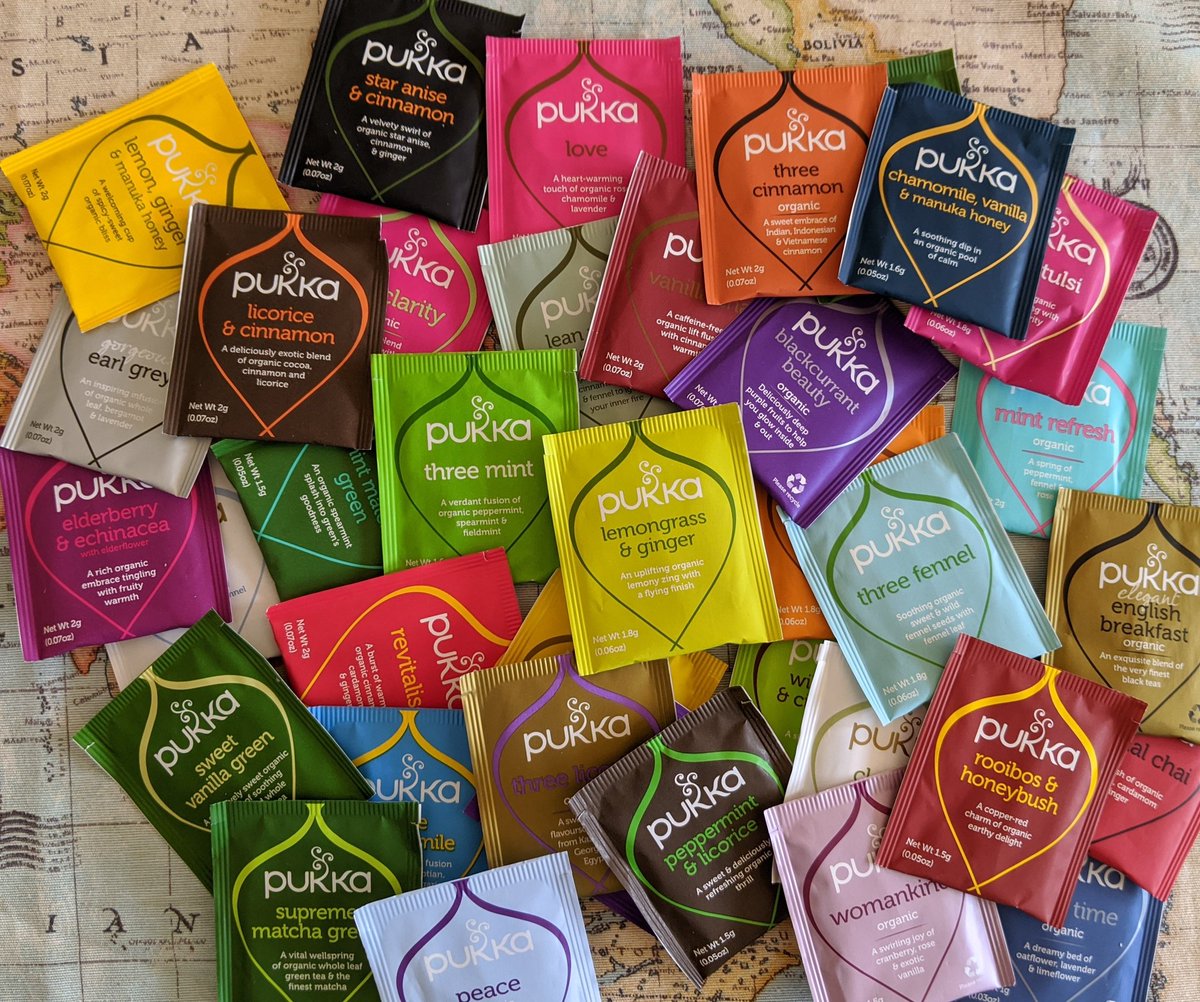 Good news, everyone: I'm not drinking this year until mid-March, so I've decided to buy and rate 37 different Pukka teas.