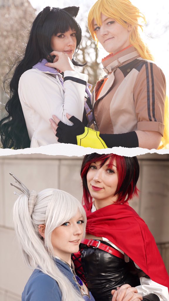 Gestern nach langem mal wieder geshootet. Und zwar zum Start von #RWBY7 📸
War ein schöner Tag, Danke Mädels! 😘
@KisharuCosplay 
@SayoryCosplay 
<a href="/_im_anya_/">Anya</a> 
<a href="/mausalCosplay/">mausal</a>