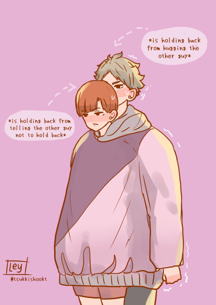 More haikyuu ships, more oversized clothiieesss!! ❤️

part 2 of // oversized clothing can be fit for two sometimes // https://t.co/zLrd6ZoXAq 