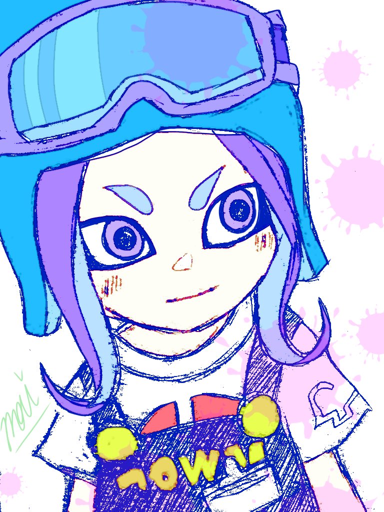 Maimama スプラトゥーンも毎日のように 育児の合間にやってます スプラトゥーン スプラトゥーン2 スプラトゥーンイラスト イラスト 育児の合間 スイッチ