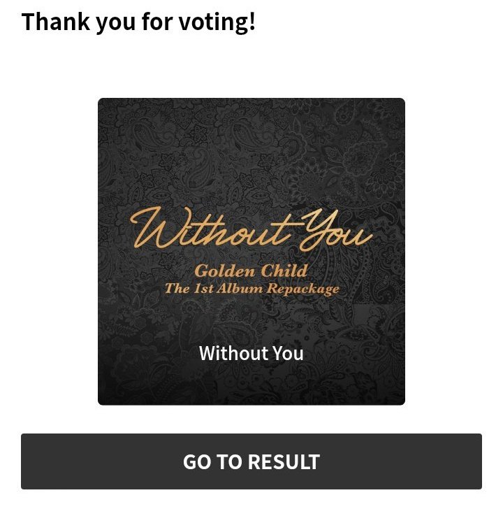 U10Tcharts's tweet photo. 【SUPPORT FOR GOLCHA】 from Honey10🍯

Please can you vote for the Golden Child? I'm sure Goldenness will also help for UP10TION when it's time. Let's support them Honey10! ✊

#UP10TION #GoldenChild 
#업텐션 #골든차일드 #Without_You

https://t.co/g6XN1LqyzY https://t.co/U6R2DUNyo5