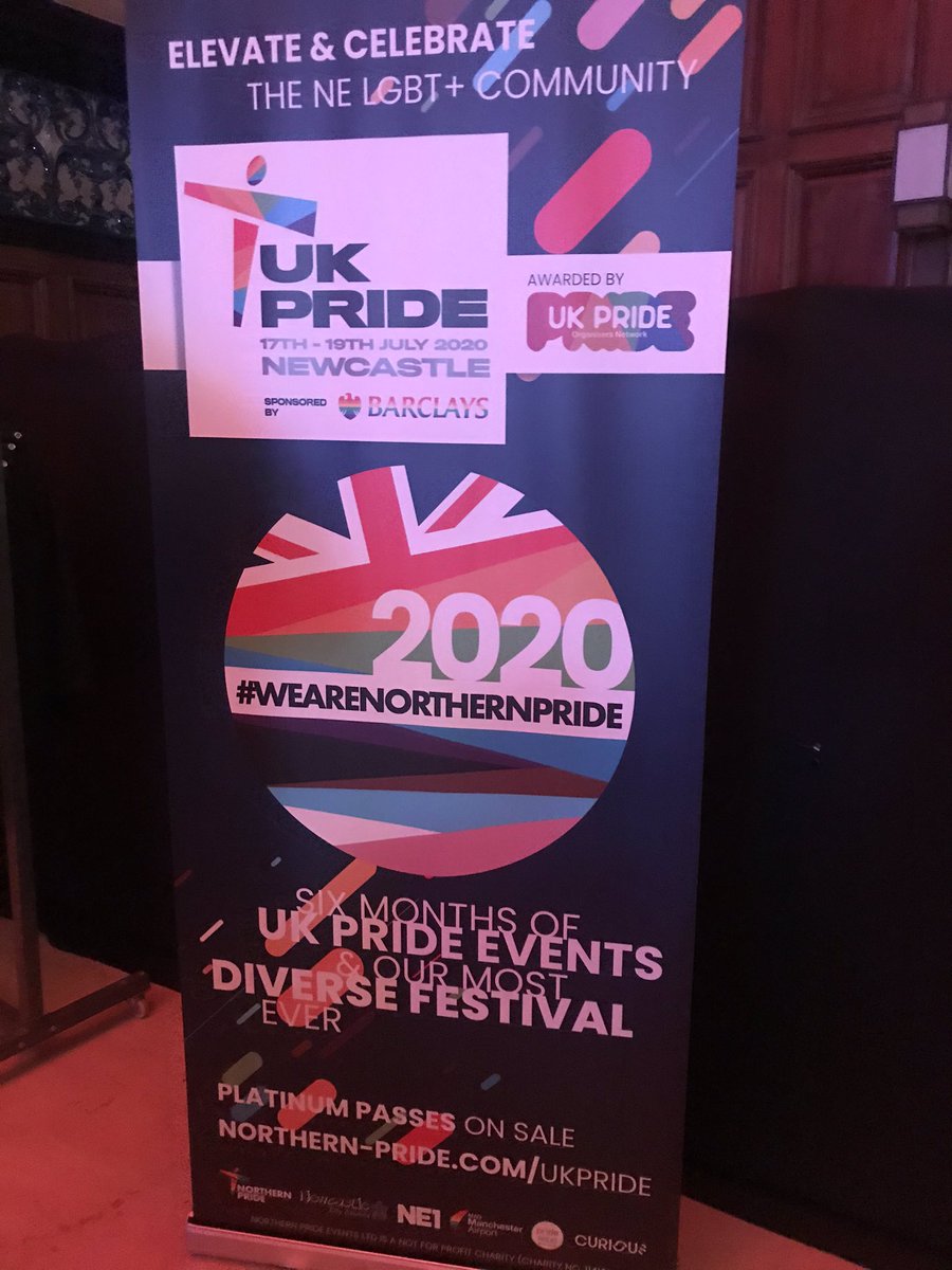 NEASproud's tweet photo. Fab night last night at @northernprideuk #UKPride launch party. Some great performances, exciting announcements and we loved seeing performers from #NewcastleMELA Well done everyone involved 🌈🌈🌈#wearenorthernpride #everyonepees #ComeOutForLGBT #Pride2020 https://t.co/rLDuwalsRQ