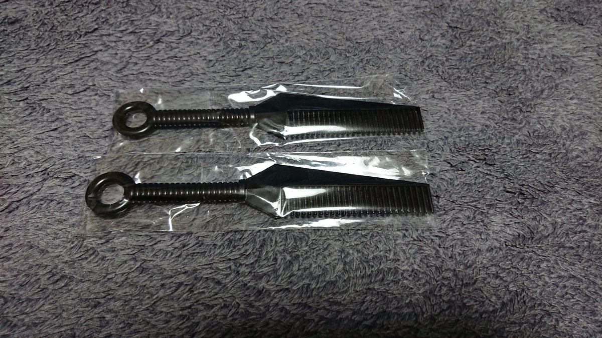 ポーチ&タオル&クナイ型くし 