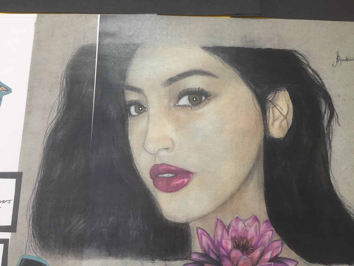 The result is we have pupils who, in 24 hours (The time allocated to art over Years 7 & 8), are able to become really good portrait artists. Those that go on to GCSE continue to become more expert and proficient. 7/10