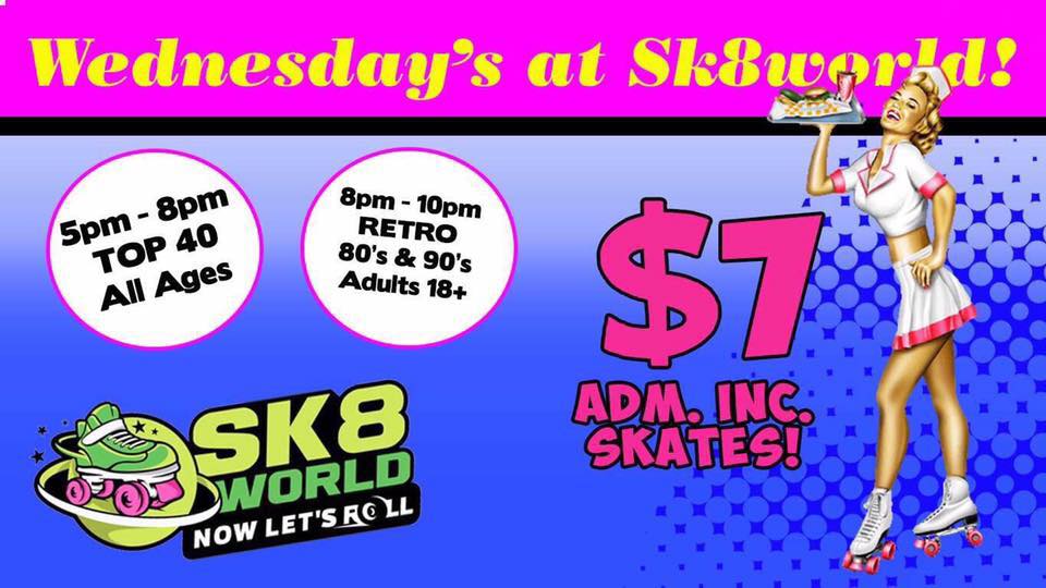 Wednesday at Sk8world Portage