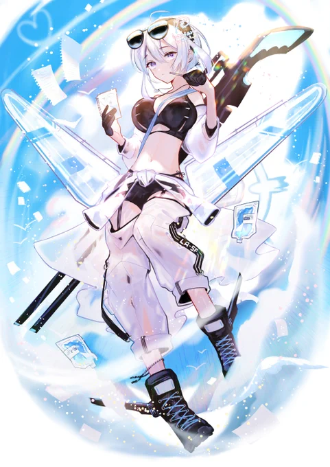 クリアボディ♡偵察機?アッシュアームズLa-5F✈️
パイスラッシュ描きました 