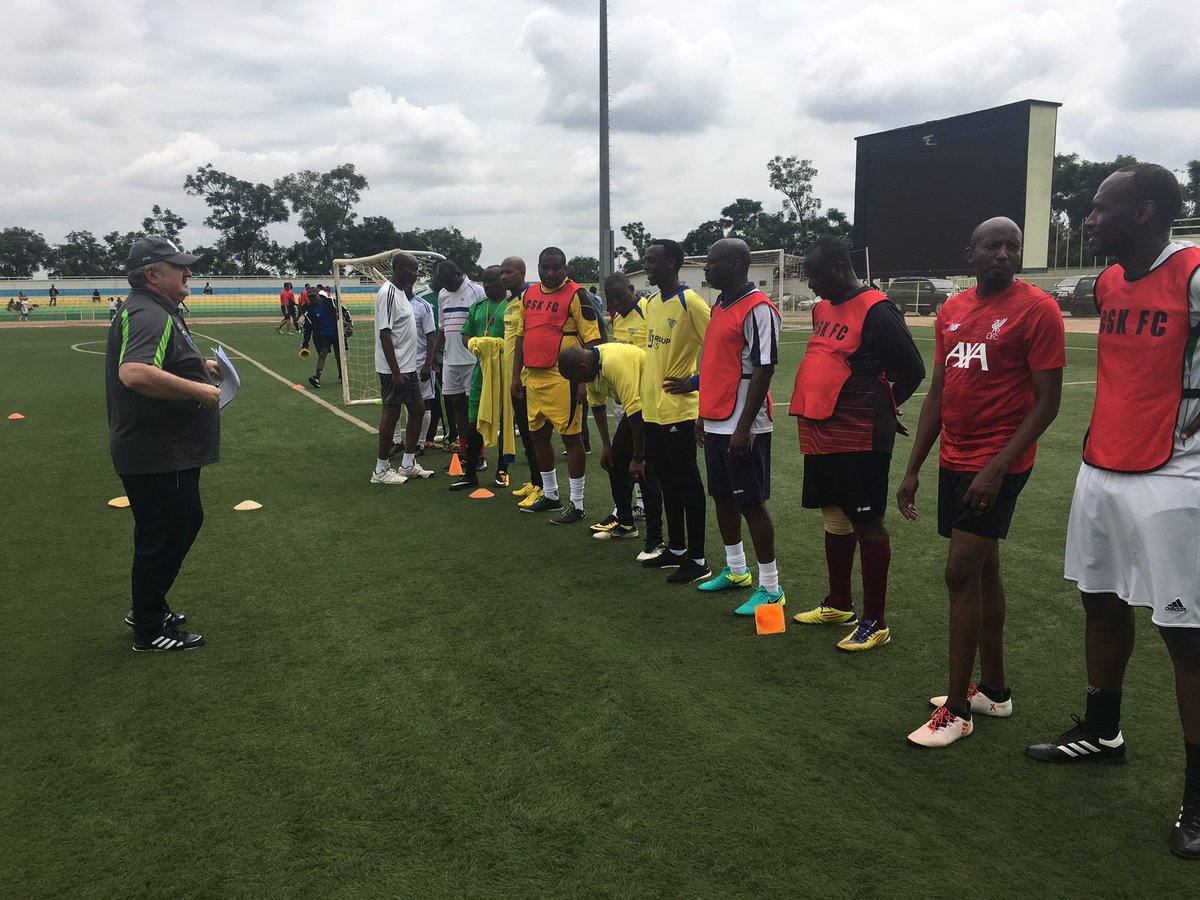 Fabulous coaching session in Rwanda. Very responsive players, keen to learn and to improve.
