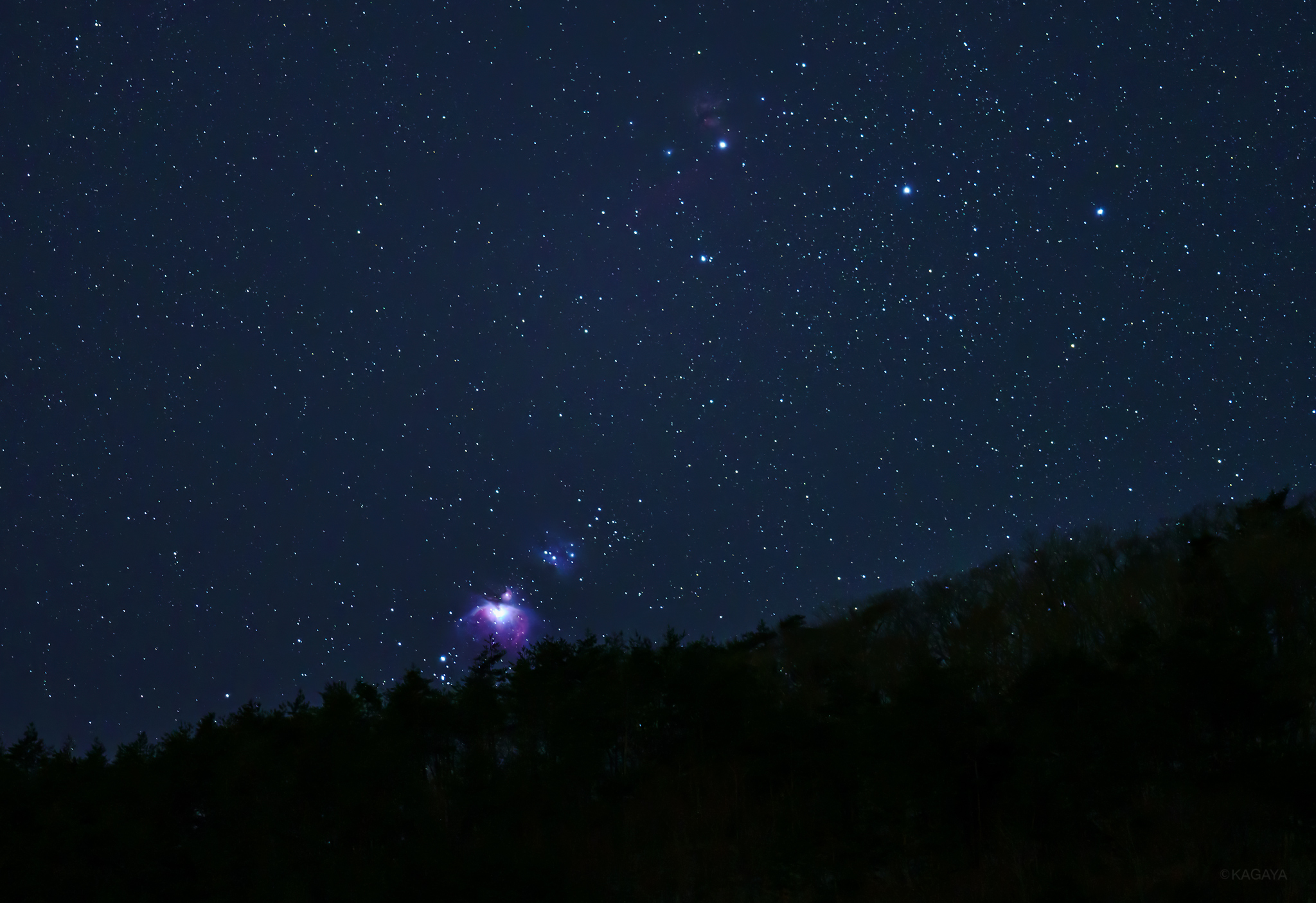 Kagaya 森に沈むオリオン大星雲 オリオン座の中心部分を望遠レンズで狙いました 写真右上に横に並んだ三つ星が写っています 昨日未明 山梨県にて撮影 T Co M4hay9pyy7 Twitter Kagaya 森に沈むオリオン大星雲 オリオン座の中心部分を望遠レンズで狙いました 写真右上に横に並んだ三つ星が写っています 昨日未明 山梨県にて撮影 T Co M4hay9pyy7 Twitter