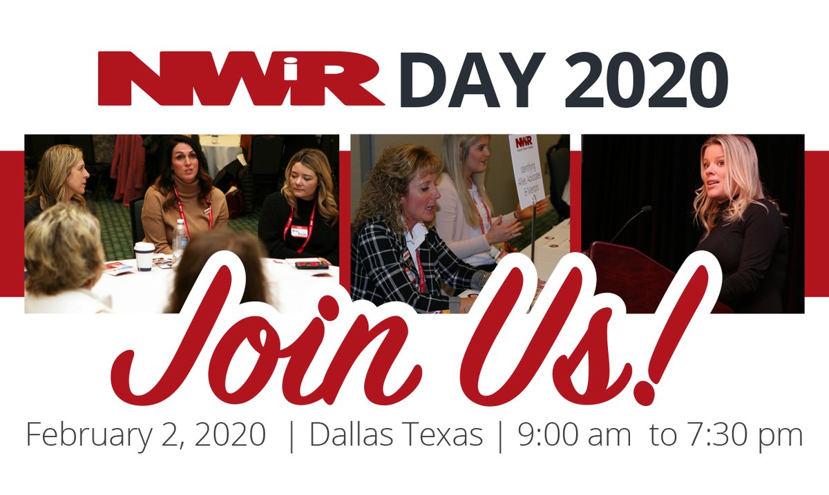 NatlWomeninRoof's tweet photo. Good Morning #Dallas! #NWiRDay2020 is finally here and we can not wait to see you! We will have a Social Live Stream Wall at the event and want to encourage you ALL to tag National Women in Roofing and use hashtags in all your posts today! #nwir #nwirday2020 #drivingyoursuccess https://t.co/dA5ZPcHfw8