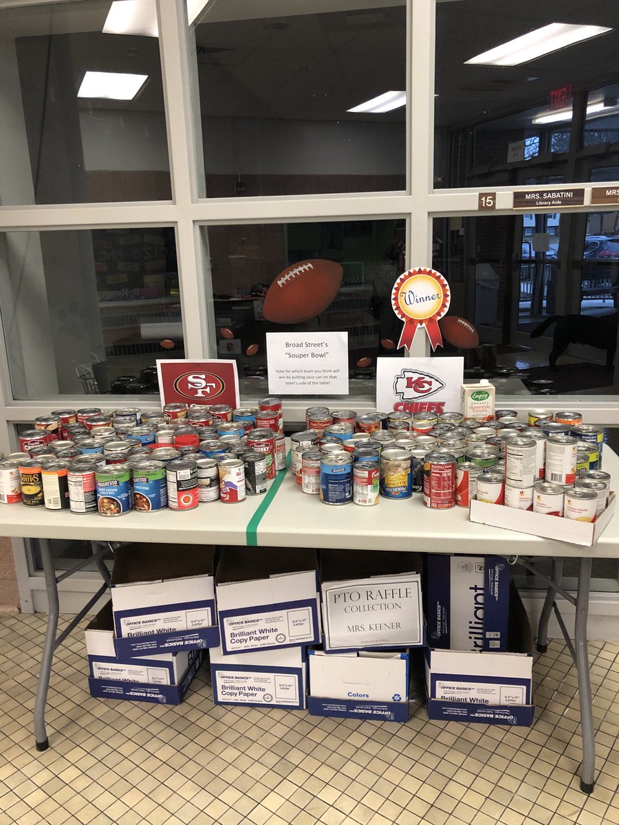 stacyandbob1's tweet image. Based on the Broad Street   Souper bowl KC is going to win. #MASDproud #operantionwildcat #serveothers