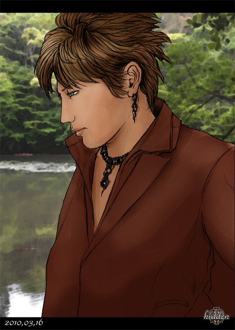 Gacktのtwitterイラスト作品