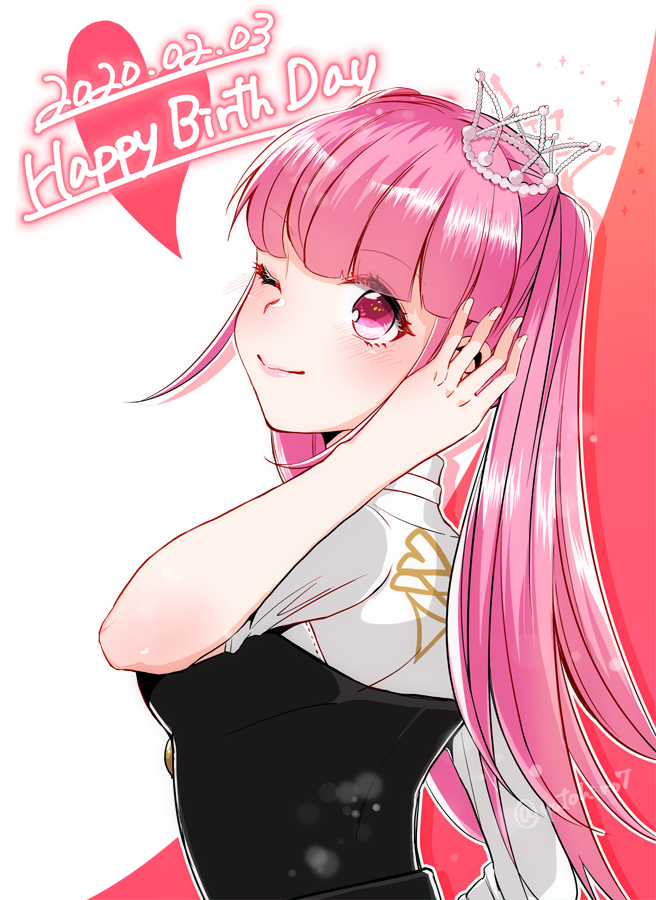 ヒルダ=ヴァレンティン=ゴネリル 「ヒルダちゃんお誕生日おめでとう〜! 」|ゆと@原稿のイラスト