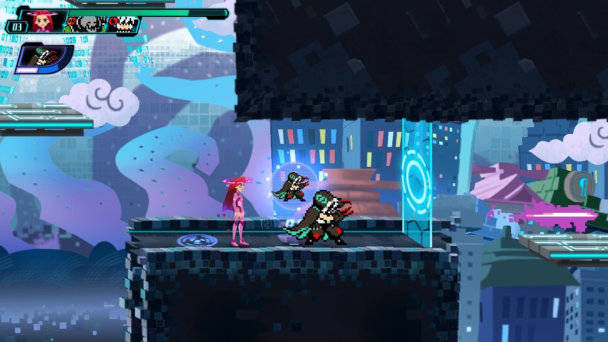 DeterminedSaito's tweet image. Oh hey, it&apos;s Raven. #CodeShifter #NintendoSwitch