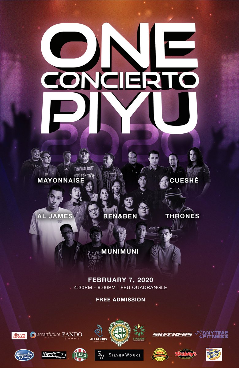 allgoodsprod's tweet photo. Surprise Tamaraws!!! 🔥💚 #OneConciertoPiyu2020 this February 7 (Friday), 4:30pm at FEU Quadrangle 👌🏼

#AllGoodsProductions #AllGoodsEvent #FEU92 https://t.co/g9PQgxLHQH