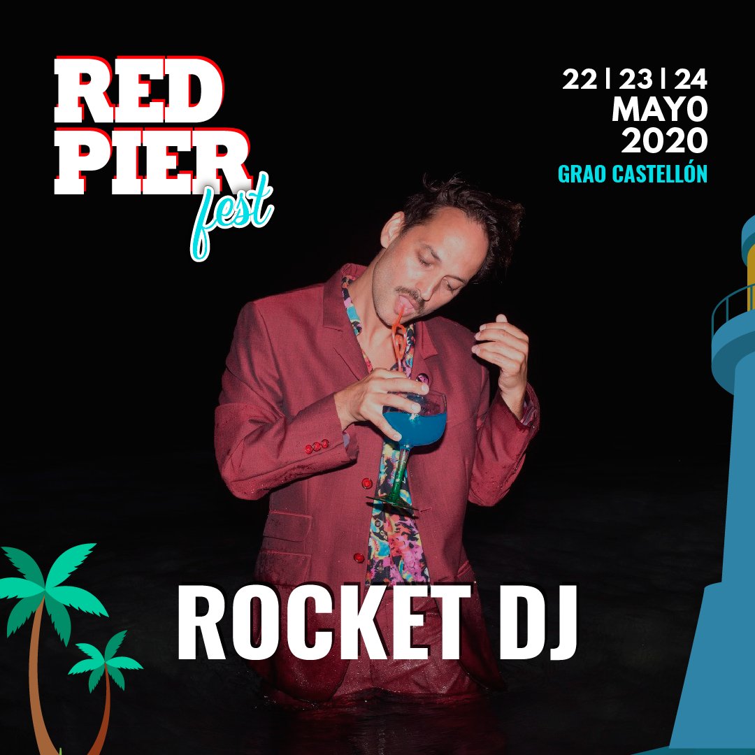 @rocket__dj te esperamos en Castellón este #RedPierFest2020 y estamos seguros de que va a ser alucinante. 😎

Y a vosotros también os esperamos. 😉😉 Hazte con tu entrada en redpierfest.com/tickets