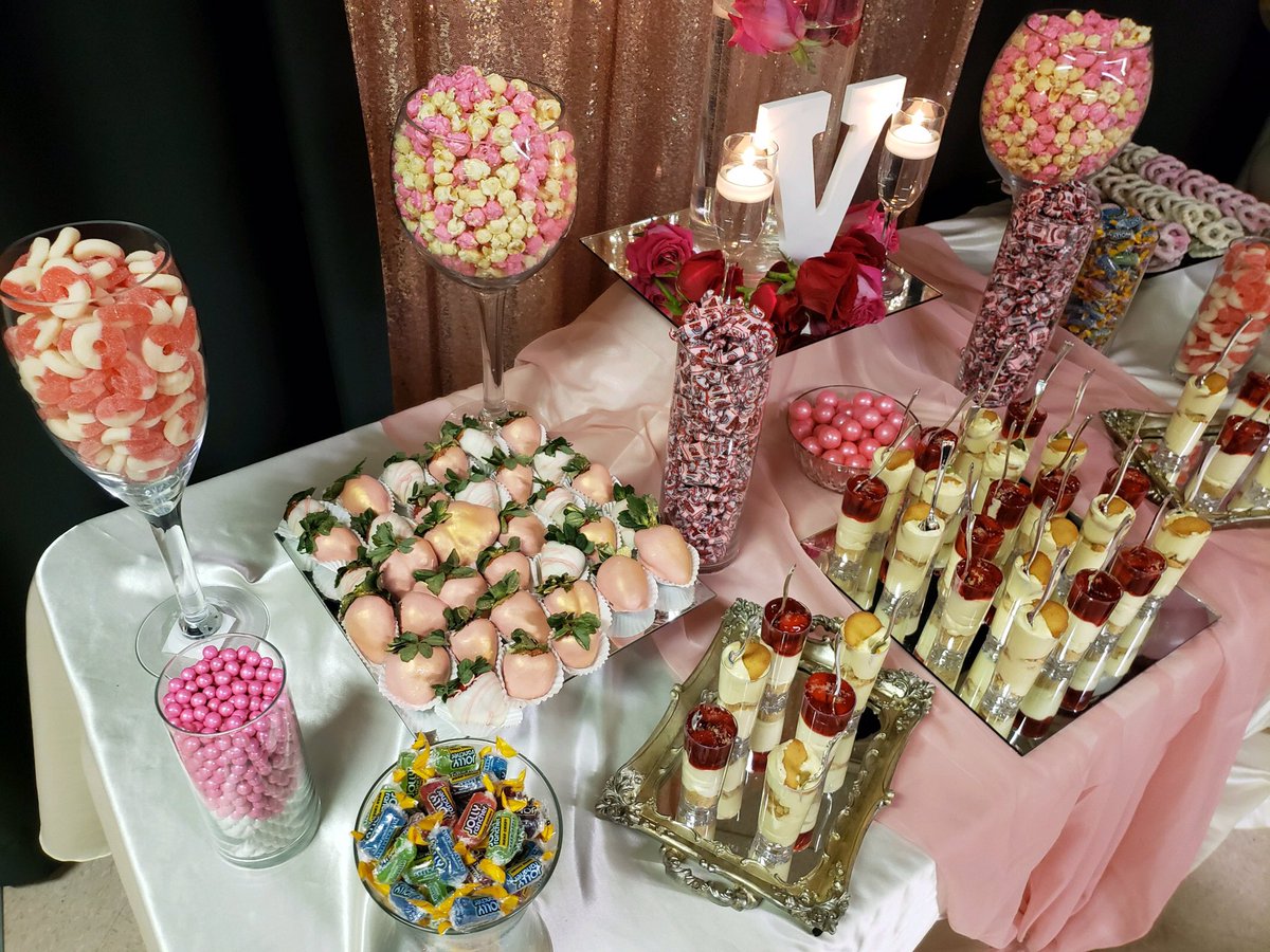 theCandygirlcom's tweet photo. #entrepreneur #mambamentality #mycraft #dessertchef #candygirlcreations #candybar #wedding #babyshower #partydecor #party #eventplanner #decorations https://t.co/otiHKHg3PM
