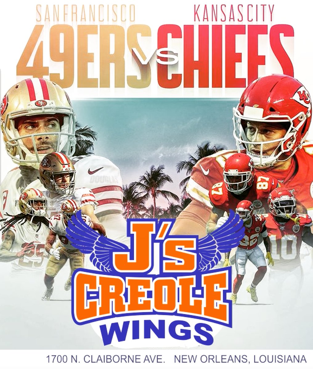 omarLduncan's tweet photo. SUPERBOWL SUNDAY PLACE your ORDER EARLY 504-309-9444 J's Creole Wings 
50pc, 75pc, 100pc, 200pc 1700 N. CLAIBORNE #wegoodbaby,  #jscreolewings https://t.co/uCuwGapkIJ