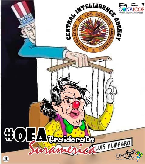 #2Feb|Desde el equipo de #TuiterosDelGigante le decimos al mundo #OEATraidoraDeSuramérica 
Basta ya de este instrumento injerencista de EEUU. 

@MariaVillavizar @MaestraTuitera @jr4feb @didi_castillo84 @CachiTuitero @tuiteralexandra @literata04 @Nayarithps14 @kimberly30M @OncaTvR