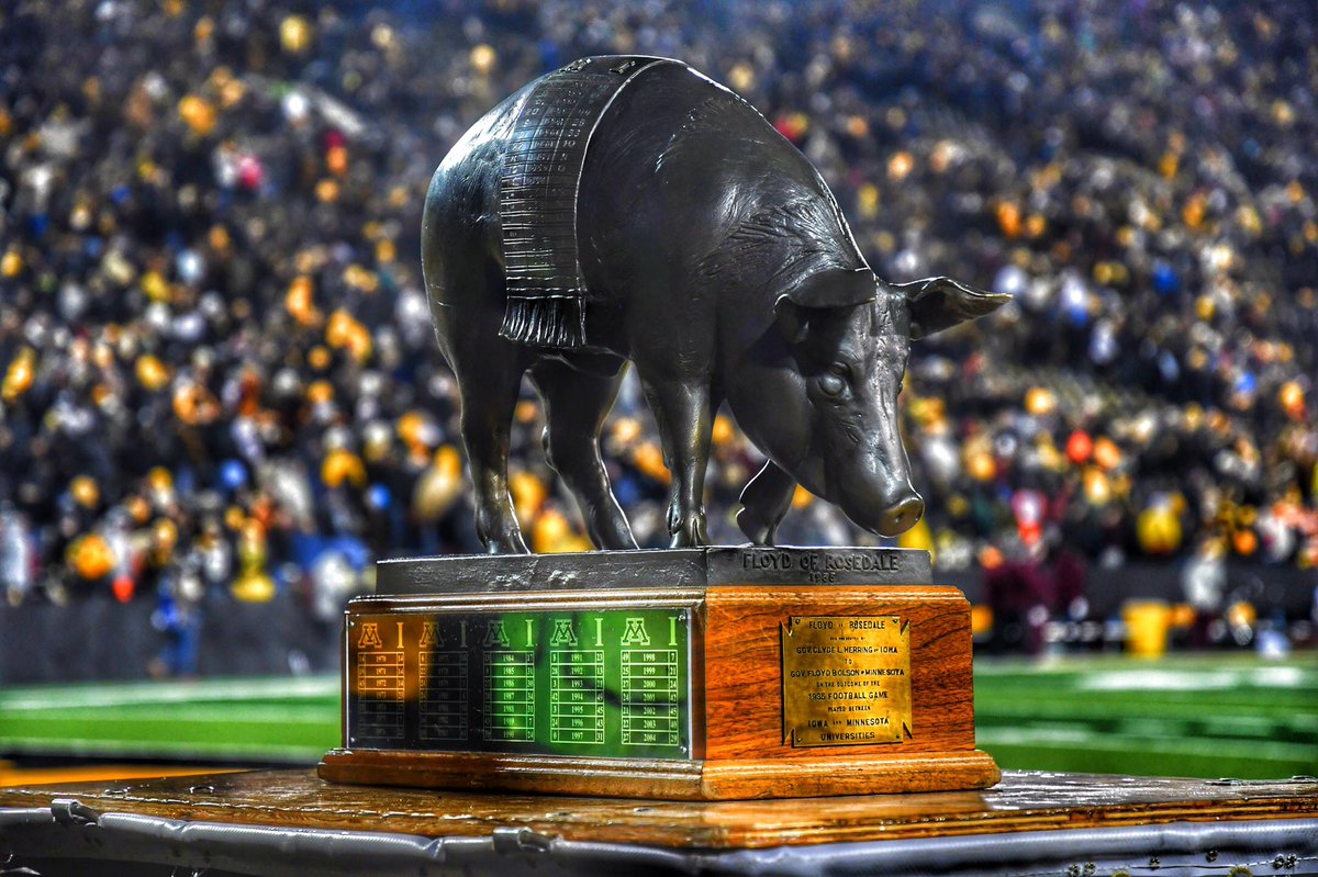 webcentrick's tweet photo. Speaking of rodent news, it’s been 1,912 days since the Gophers saw Floyd’s shadow https://t.co/gePmYe8ASW