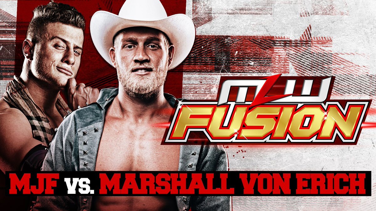 WONF4W's tweet photo. MLW Fusion results and video: MJF, Davey Boy Smith Jr. in action https://t.co/RMaX1TOvLH https://t.co/3bYNI30l4x
