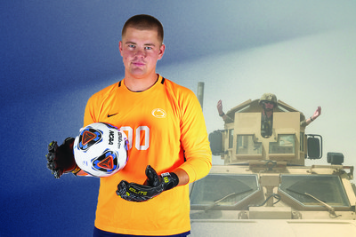 Joshua Zakrzewski, U.S. Air Force staff sergeant and senior student-athlete