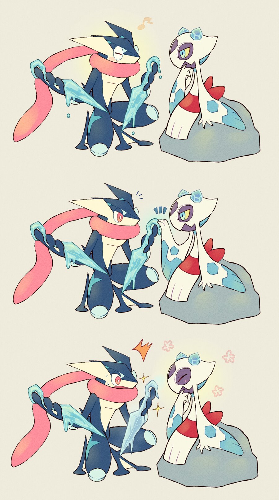 Siwo ゲッコウガとユキメノコ T Co Ktcjdbbljp Twitter