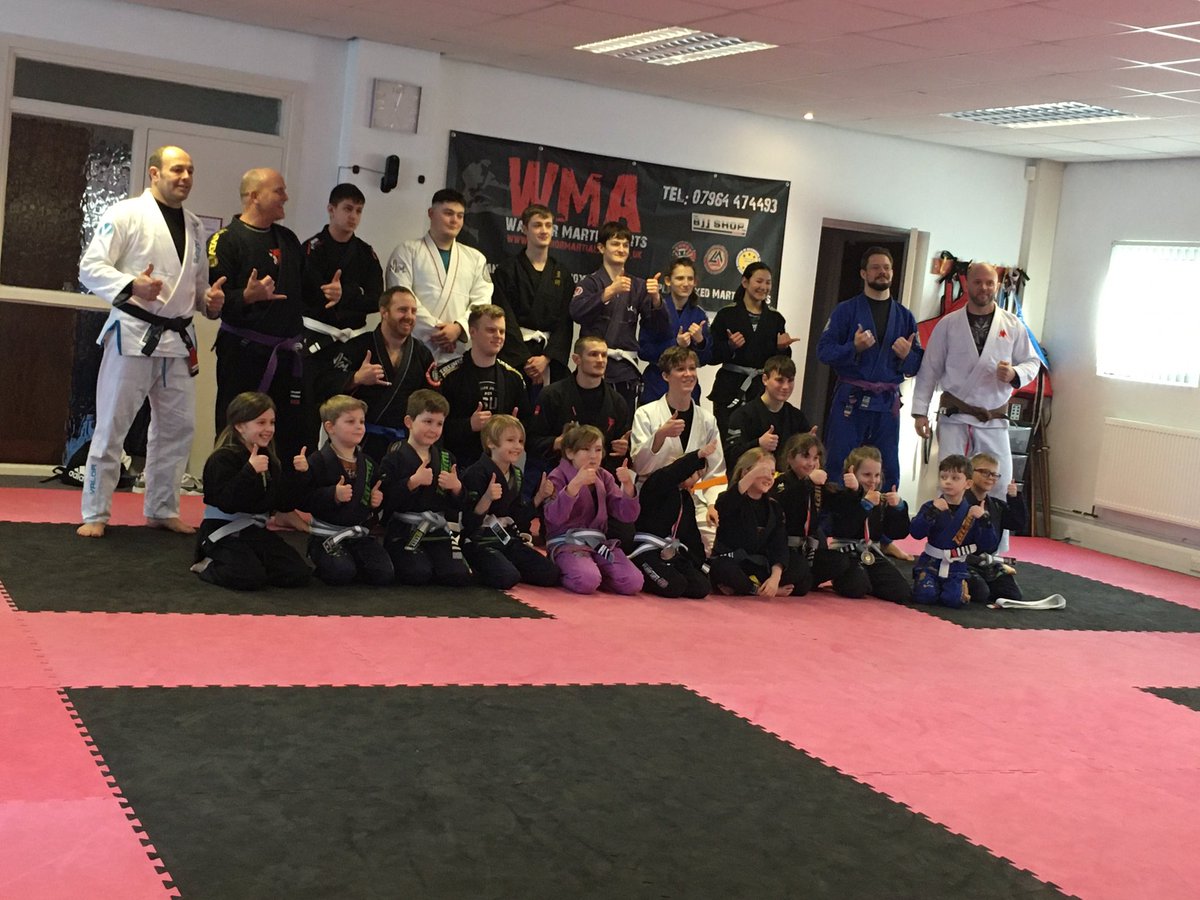 HevDale's tweet photo. Junior has only gone and received his grey/white belt today in BJJ his determination is something else in all the sports he does, doesn’t let anything stop him he just wants to thrive 🥋 #visuallyimpaired #7yearsold #determination #bjj https://t.co/NRLwrAd119