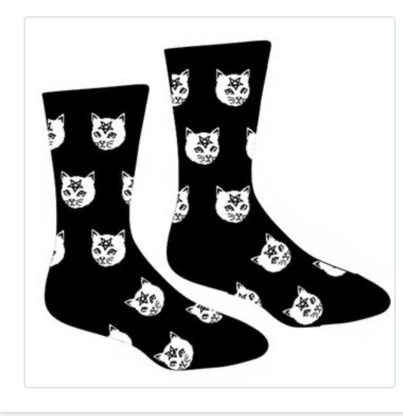 houseofaddams's tweet photo. Medium #pentacat socks a back in stock! https://t.co/gaas1vipPt https://t.co/7ETTecL7fG