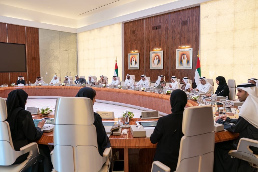 واعتمدنا اليوم انشاء لجنة خطة الخمسين التنموية برئاسة سمو الشيخ منصور بن زايد ولجنة احتفالات فعاليات اليوبيل الذهبي برئاسة سمو الشيخ عبدالله بن زايد ... سيبدأ العمل فوراً للاستعداد للخمسين عاما القادمة ..