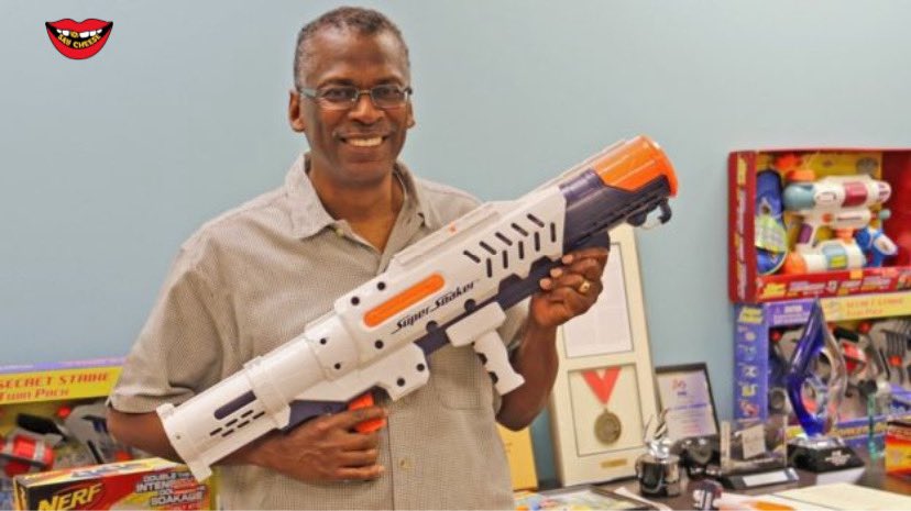 the man who created the “Super Soaker” Lonnie Johnson was awarded $72.9M In Hasbro Settlement for unpaid royalties. The super soaker is the worlds best selling toy. (2013)