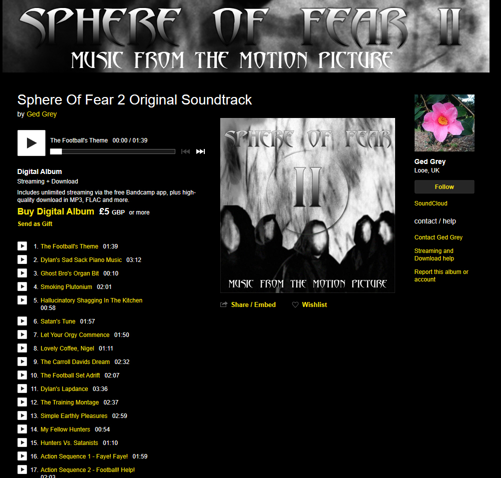 SphereofFear's tweet photo. Sphere of Fear 2 soundtrack now available to buy, download and stream. Check it out! https://t.co/lgGmQUcWBb https://t.co/Eerb0zVjIV