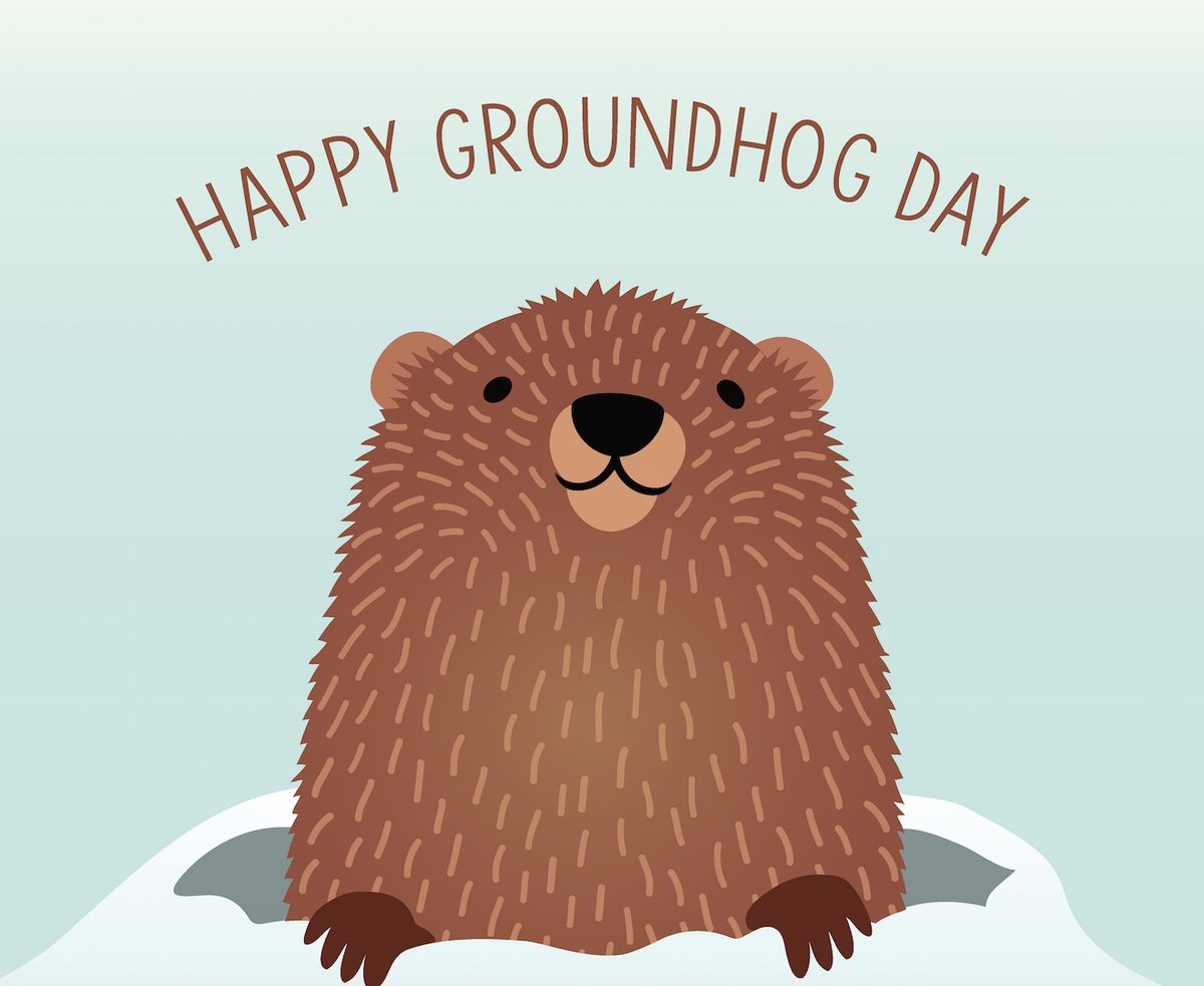 t’s Groundhog Day! Who thinks we will have an early spring? #Spring #Binghamton #Garden