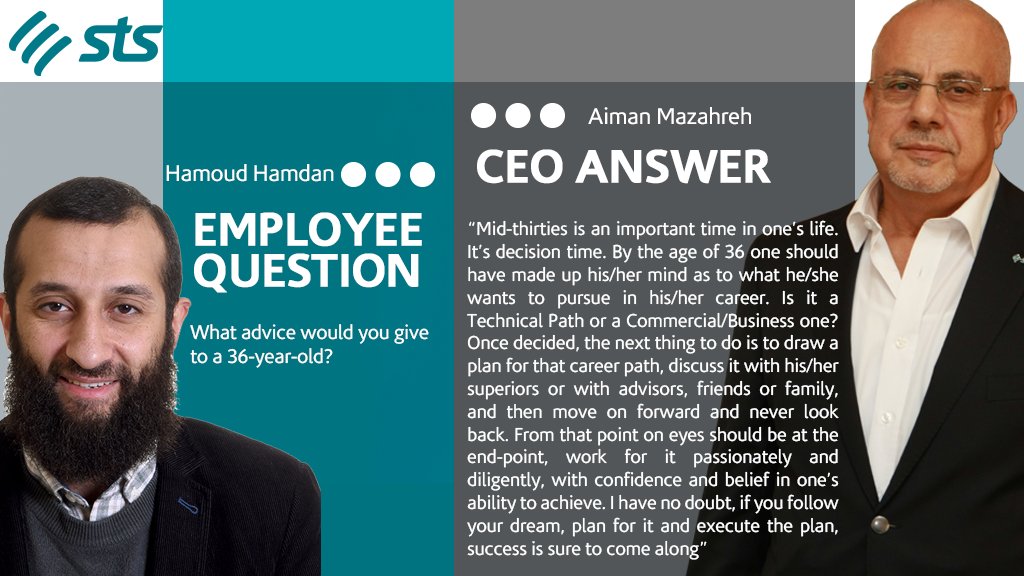ZainTECHMEA's tweet photo. Ask our CEO !
#STSCEO
#STSEnvironment
#AskOurCEO
#STS https://t.co/9LuGXV8kFd
