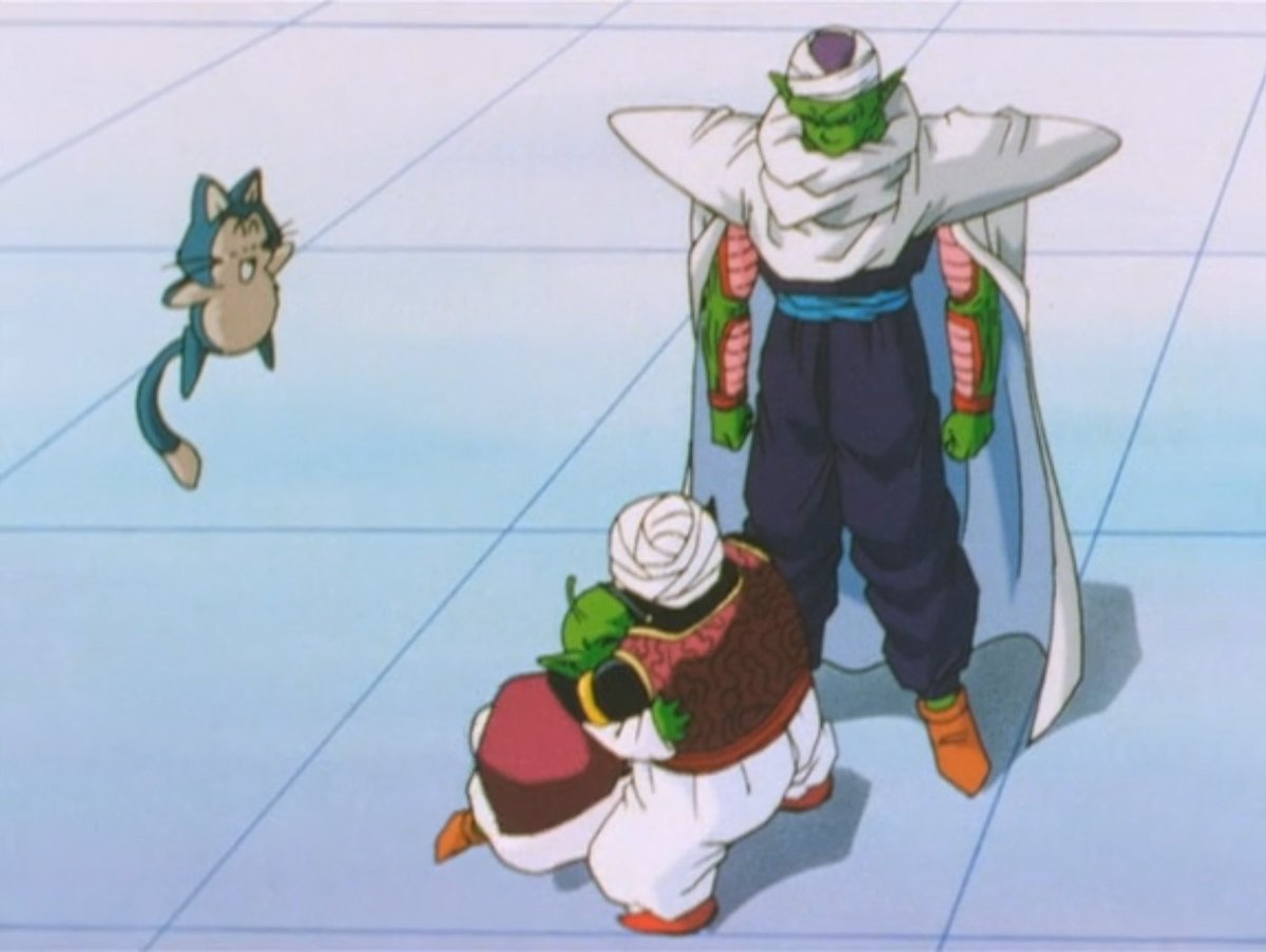 ロッズ ドラゴンボールz Kakarot のエンディングで 地球に戻ってきたデンデがの背が縮んでるのミスだと言ったけど でもちょっと待てよと念のためアニメ版見返してみたら アニメ版でしっかりデンデ小さくになってた マジかよミスどころかアニメ完全