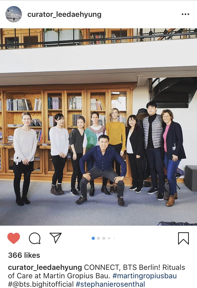 BrazilianArmys's tweet photo. [IG] Lee Daehyung postou fotos de #CONNECT_BTS_BERLIN em sua conta do Instagram.

🔗 https://t.co/S9GXkNzTe6
@BTS_twt #BoyWithLuv #BestMusicVideo #iHeartAwards
©  bangtan_india
🐱~ https://t.co/018sUaJ605