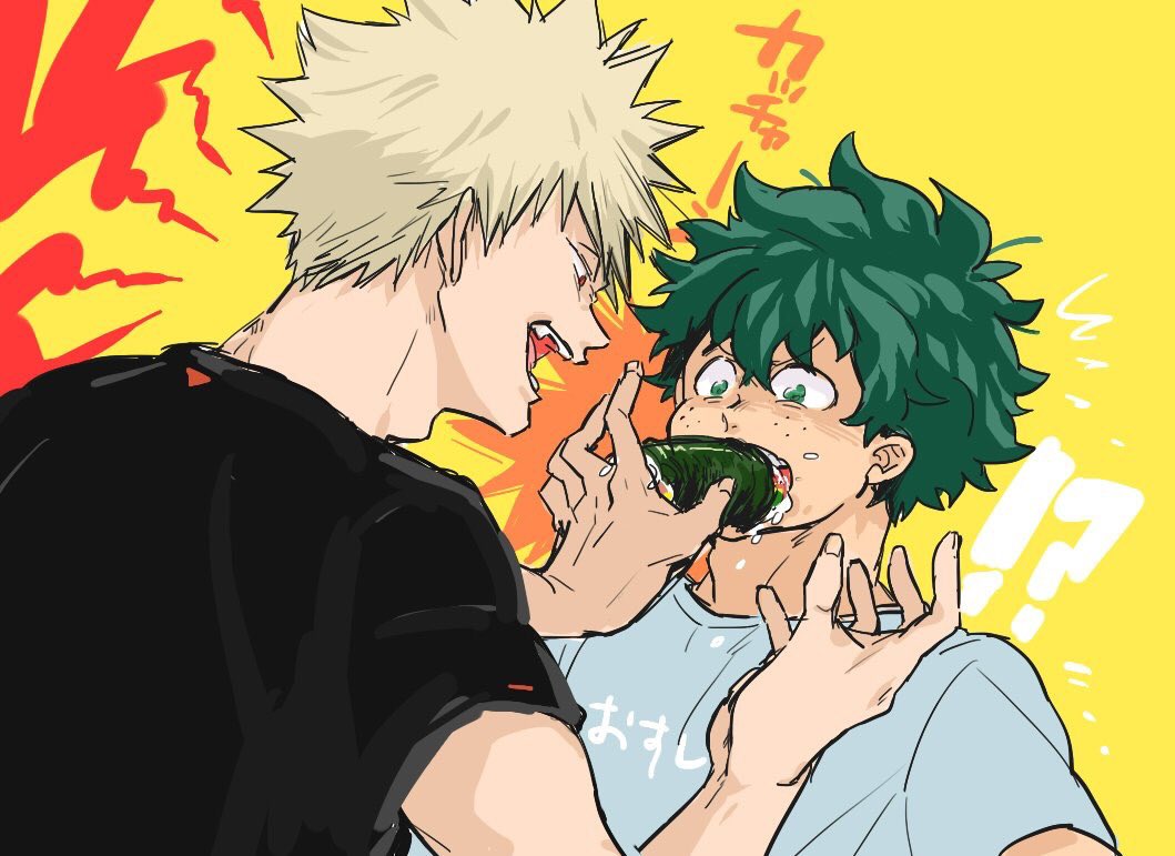 Bakugou x sick reader.