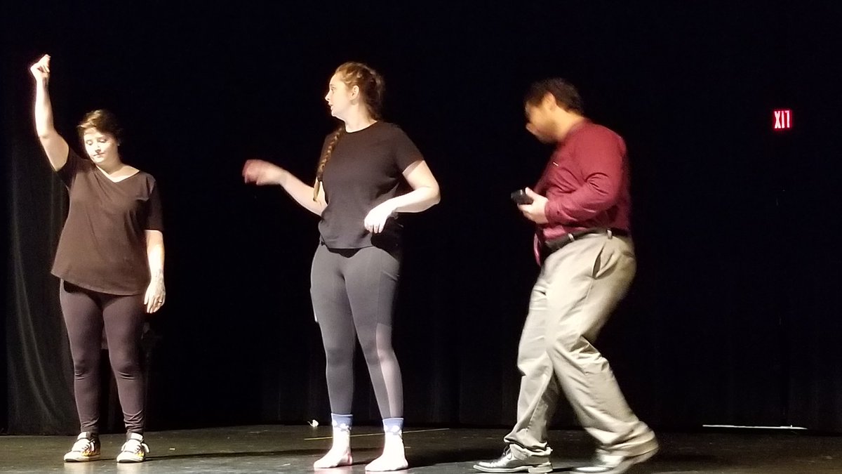 MediaDrH's tweet photo. Great time taking #EsperanzaCollege campus @EsperanzaEdu4U Media &amp; Tech students to @EasternU main campus for the 24-hour New Play Workshop. Shout out to Carly, Jackie, Stephen for a great job organizing this inspiring drama event. Love to collaborate with @ArtsatEastern https://t.co/UcNb79APfd